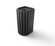Govaplast pārstrādātas plastmasas atkritumu urna Mercure