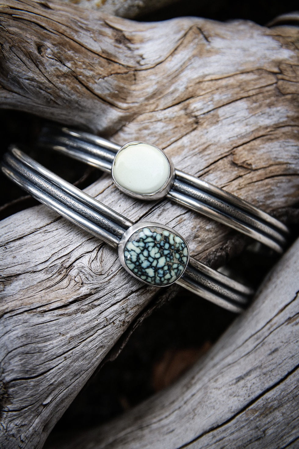 Thumbnail: Poseidon Variscite Wrist Cuff 1