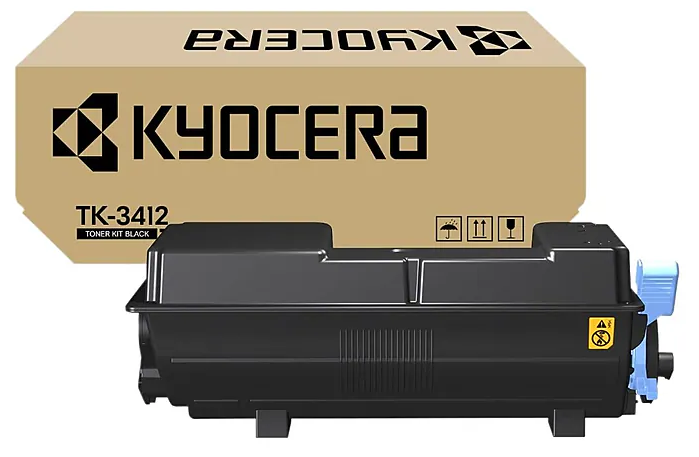 Kyocera ECOSYS PA5000x Black Toner Cartridge TK-3412 (1T0C0X0US0)