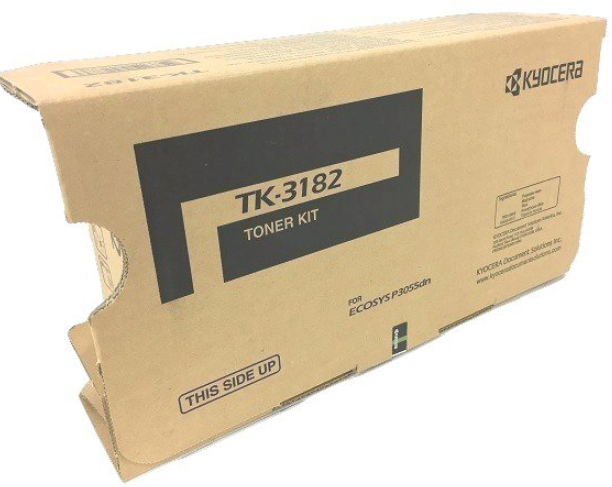 Kyocera ECOSYS M3655idn, P3055dn, P3155dn Black Toner Cartridge (1T02T70US0)