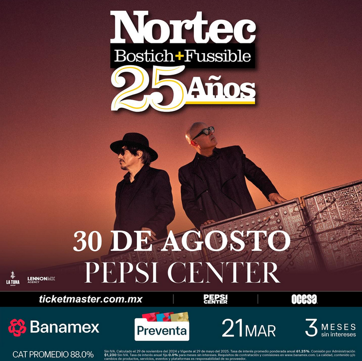 Nortec este 30 de agosto en el Pepsi Center / Cortesía OCESA