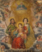 Double Trinity (c. 1680 with 18th century gilding) by an Unknown Bolivian (source)