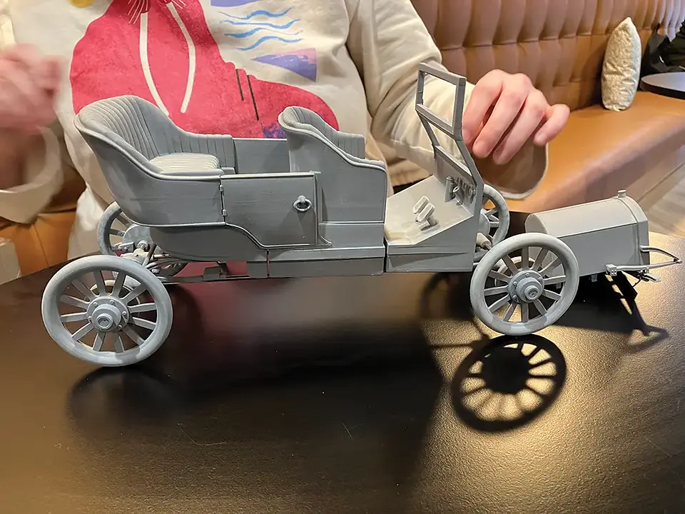3D printed model