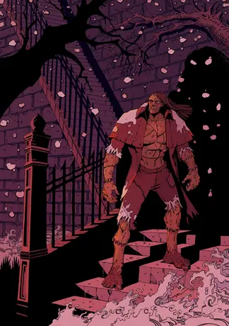 ‘Frankenstein Steps’ artwork by Norrie Millar