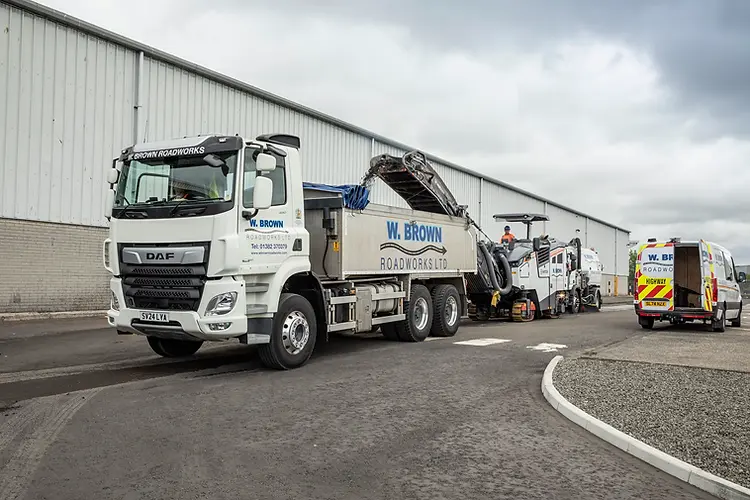 W Brown Roadworks Plant Equipment