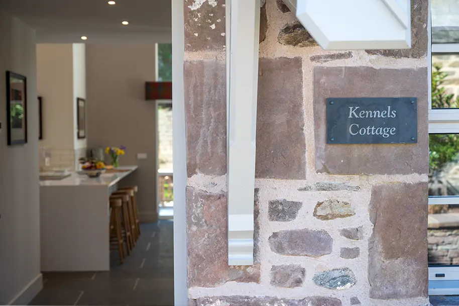 Kennels Cottage doorway