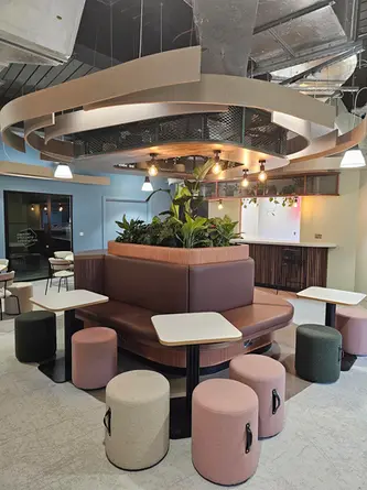 Abertay University student cafe