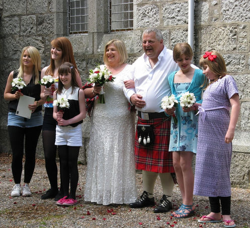 Wedding at St Drostan’s Church