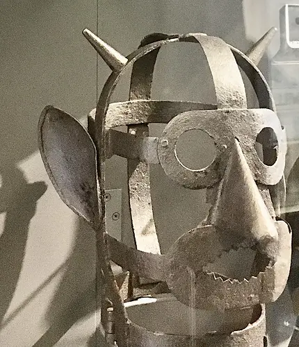 Metal tortore mask