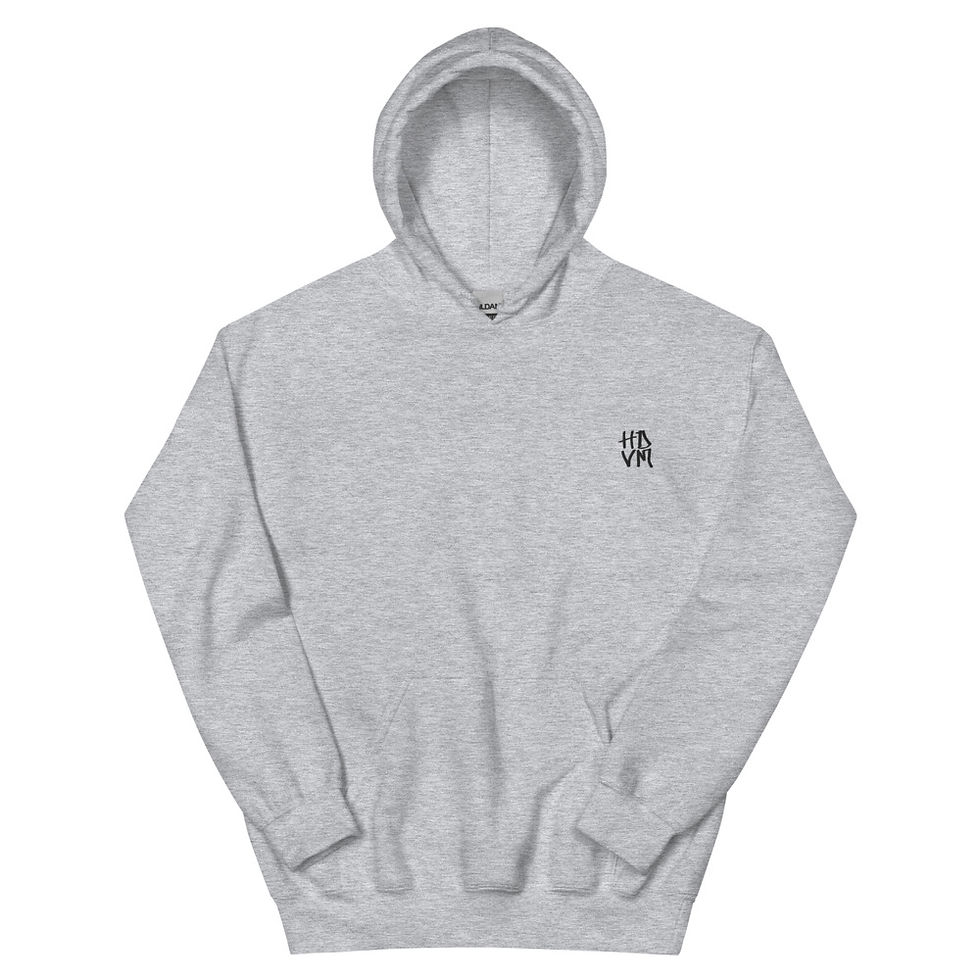 HDvm pullover hoodie (grey)