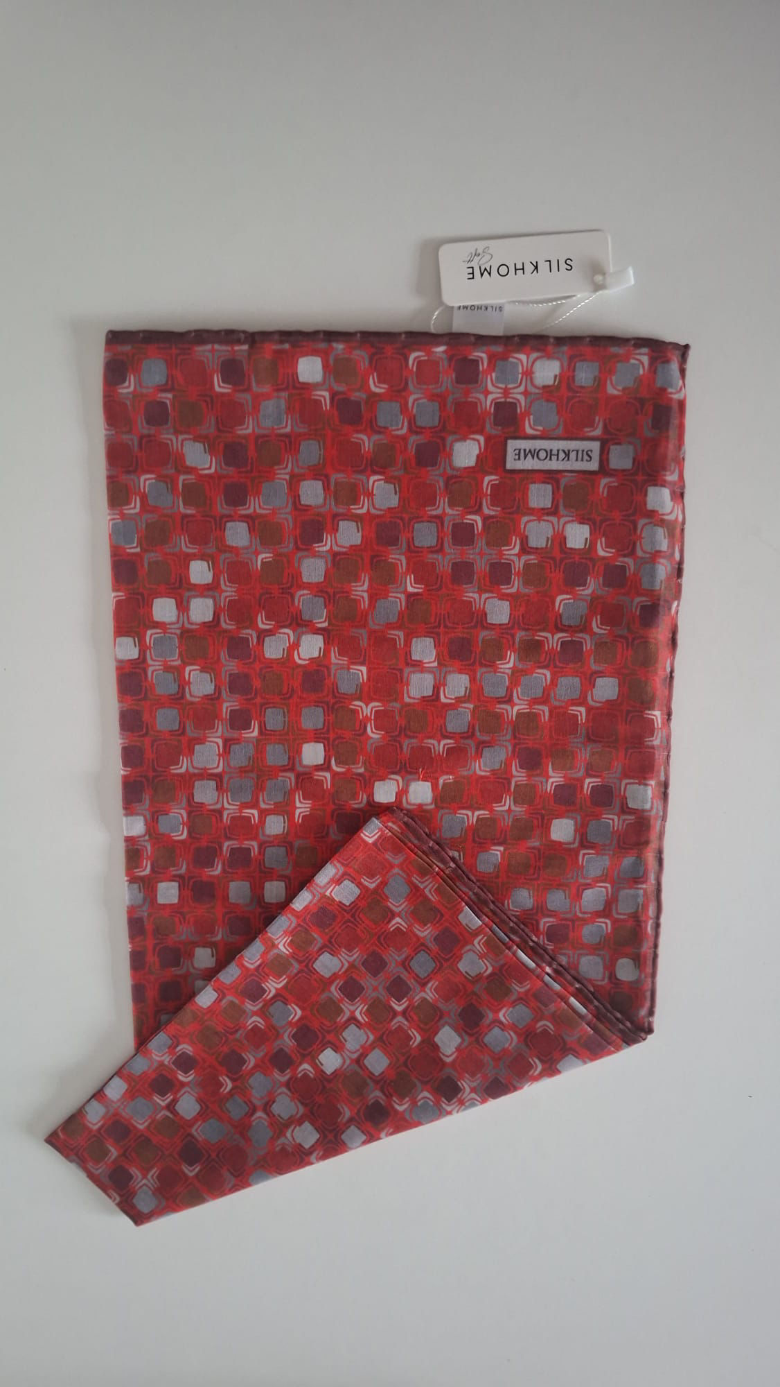 Silkhom Soft Eşarp (Koyu Kırmızı)