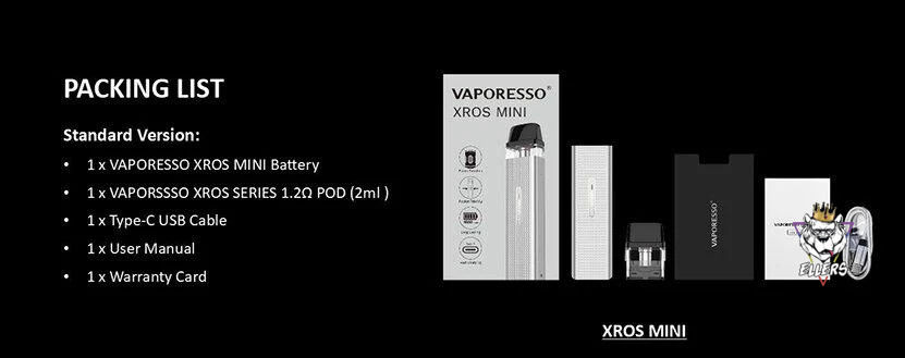 ภาพขนาดย่อ: Vaporesso Xros Mini Pod Kit