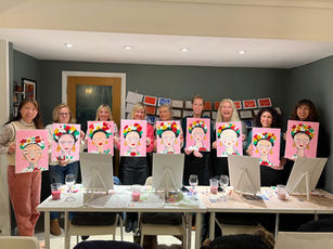 Painting on Canvas line up - Frida