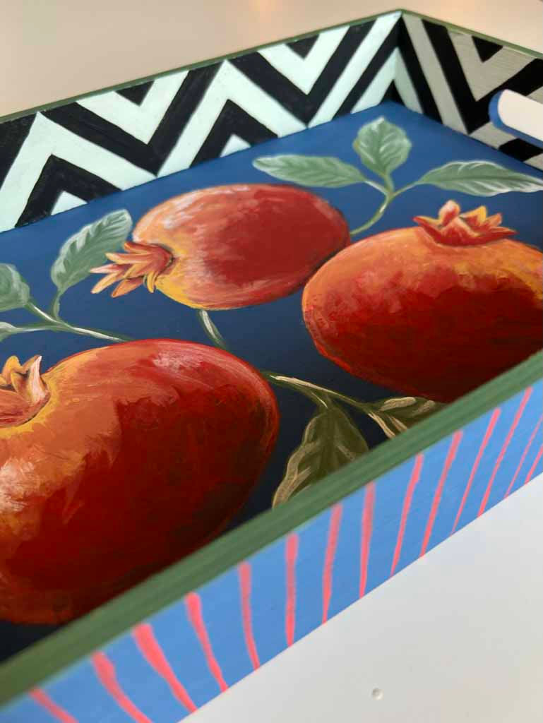 Thumbnail: Pomegranates tray