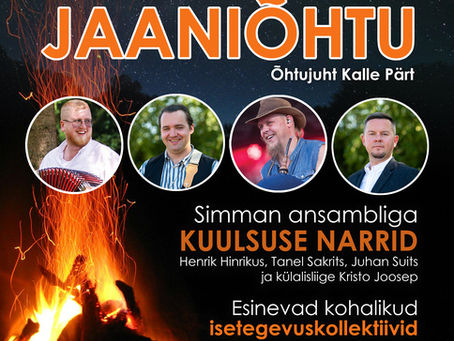 Jaaniõhtu Mäetagusel koos Siimumäe hobustega