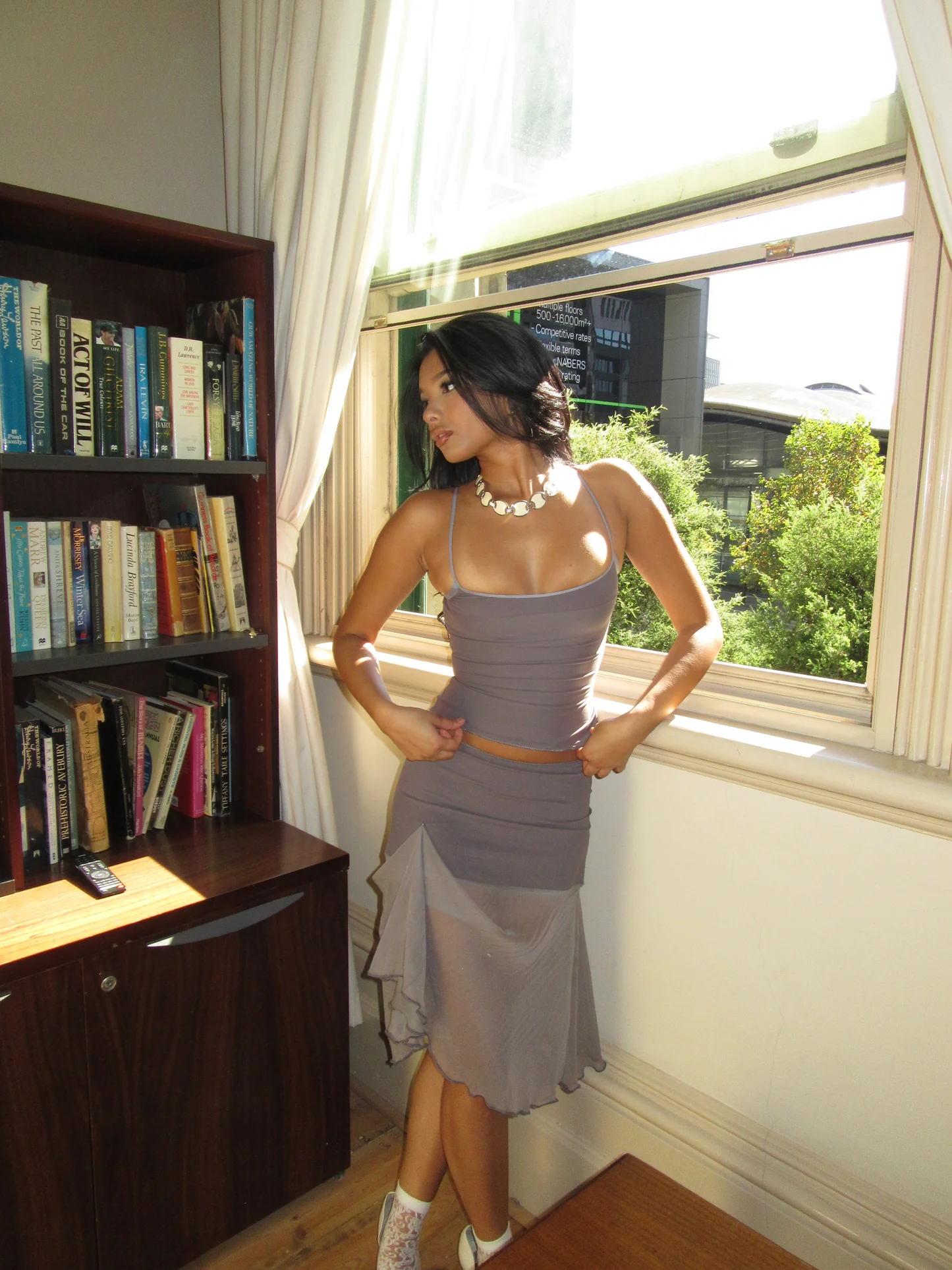 Asymmetrical skirts 