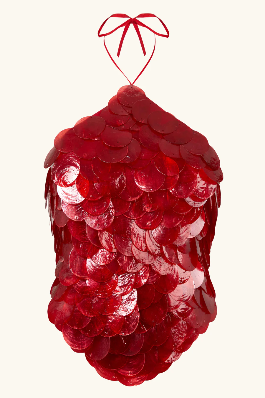 Faerie Halter Top Ruby Mother of Pearl