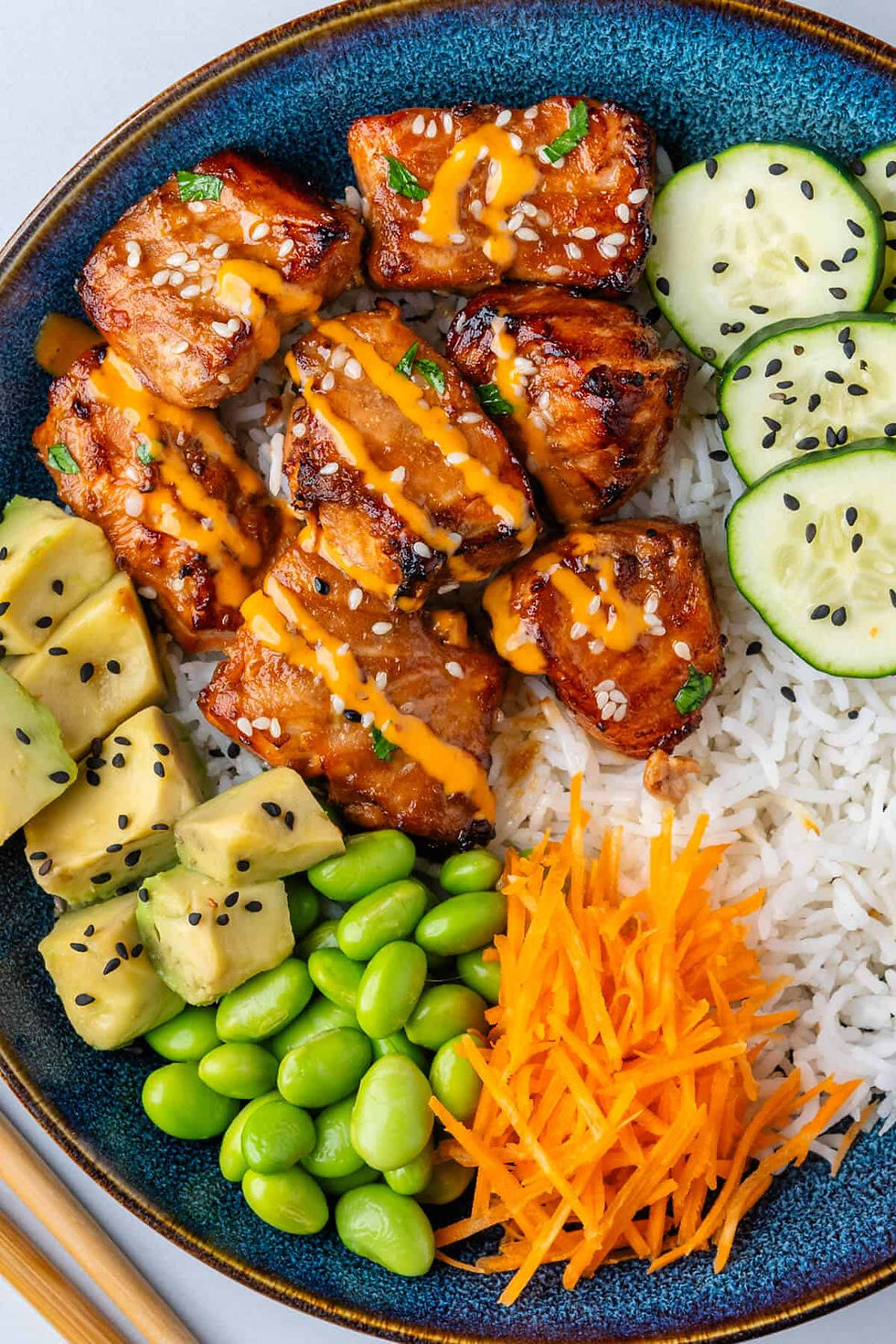 EASY TERIYAKI SALMON BOWL