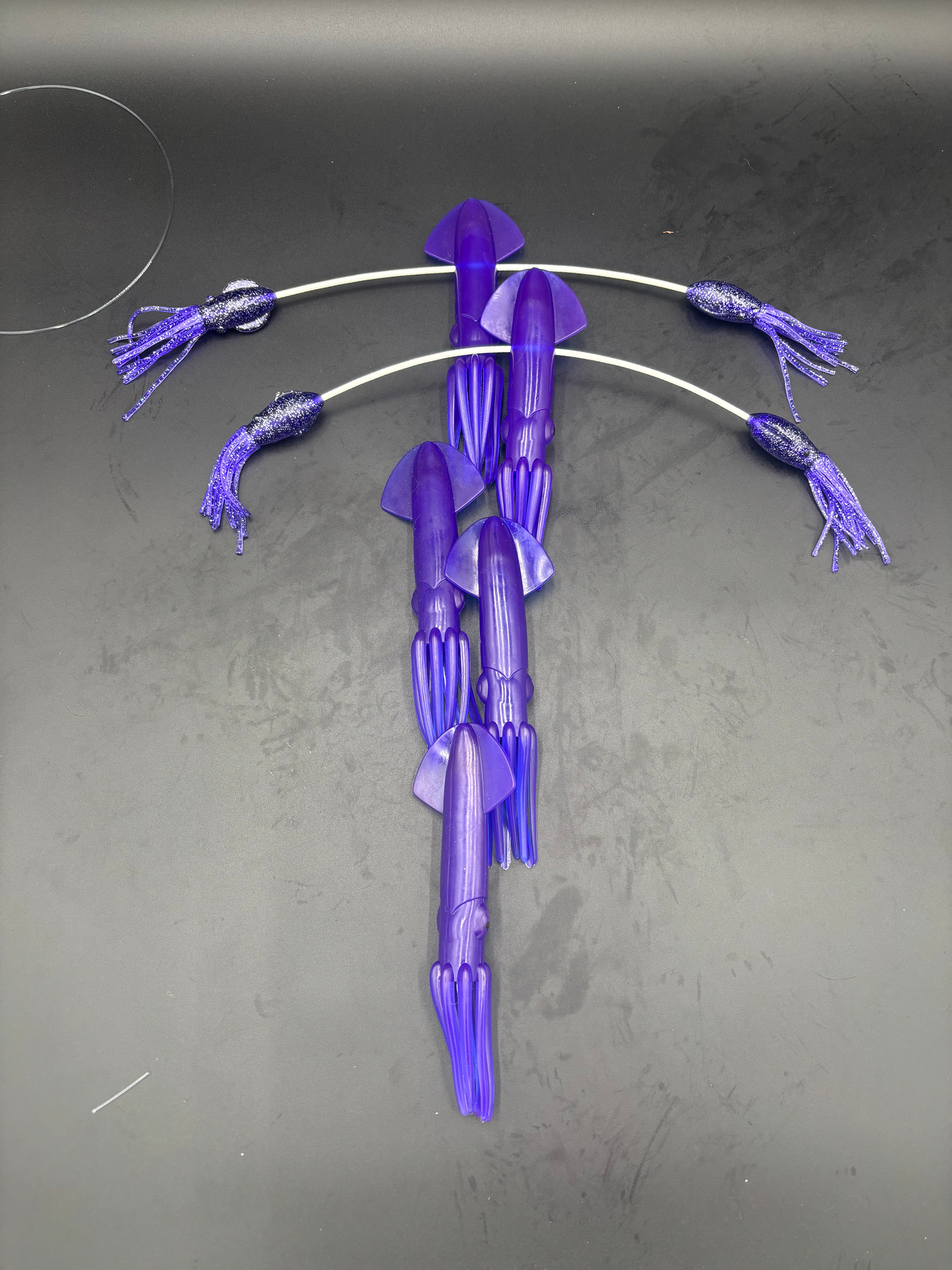 2 for $90 Billfish edition squid flippys (12 colors)