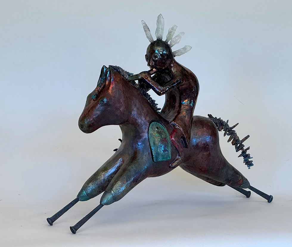 Kokopelli horse