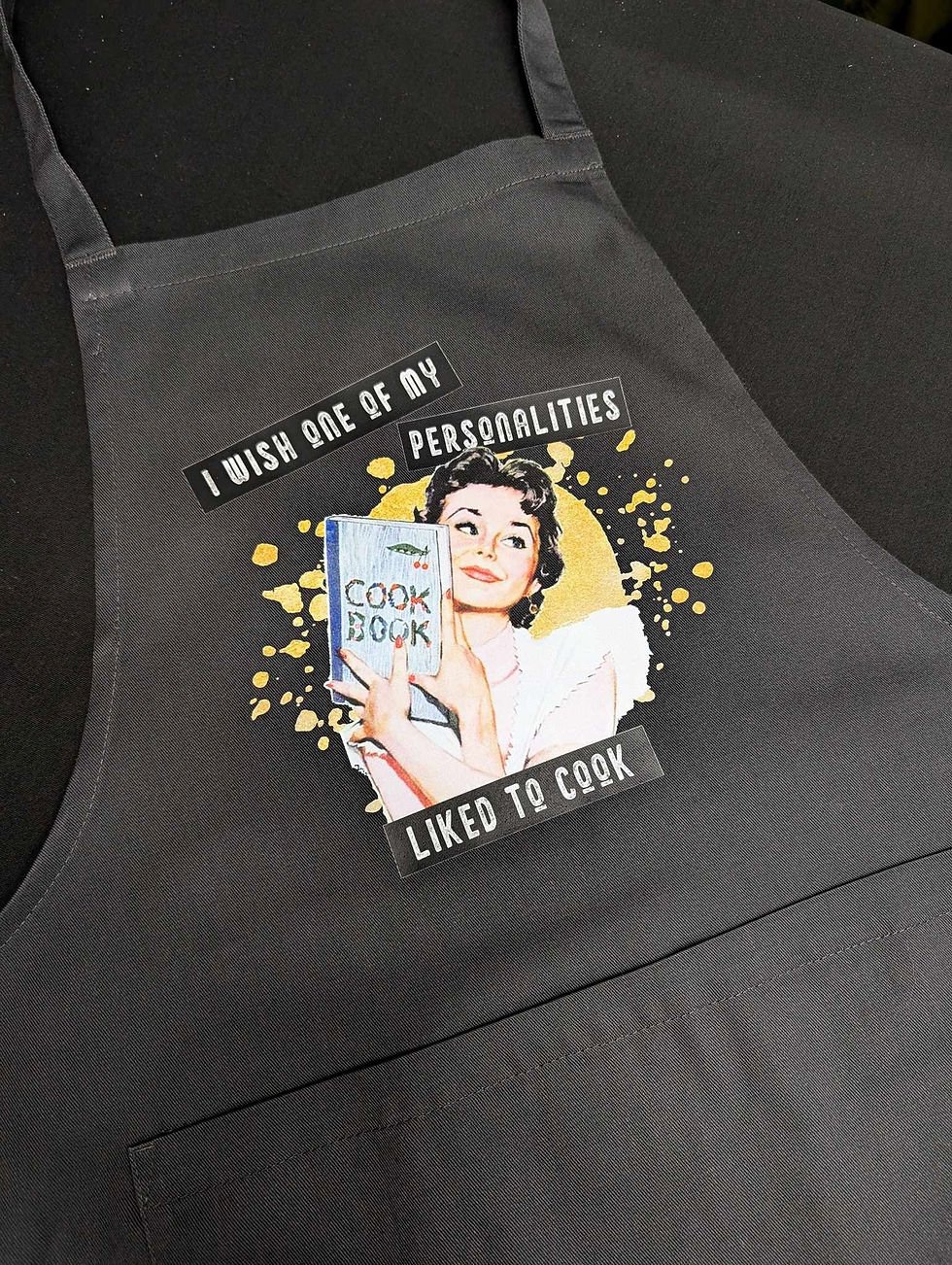 Thumbnail: Retro Housewife Novelty Apron | Funny Sarcastic Adult Humour Gift