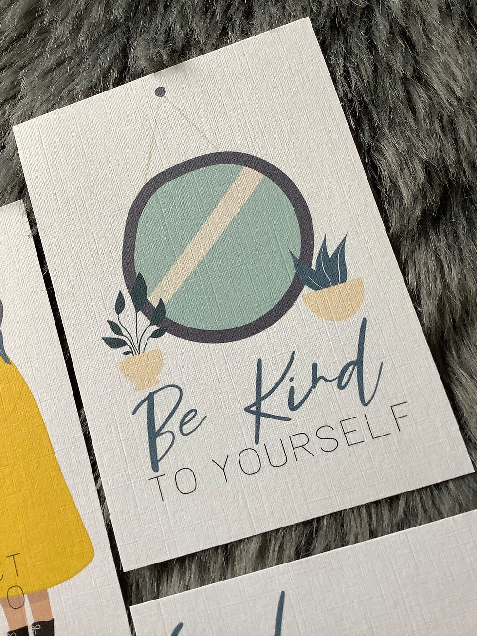 Thumbnail: Pack of 6 Botanical Positivity Postcard Prints | Letterbox Gift | Self Care