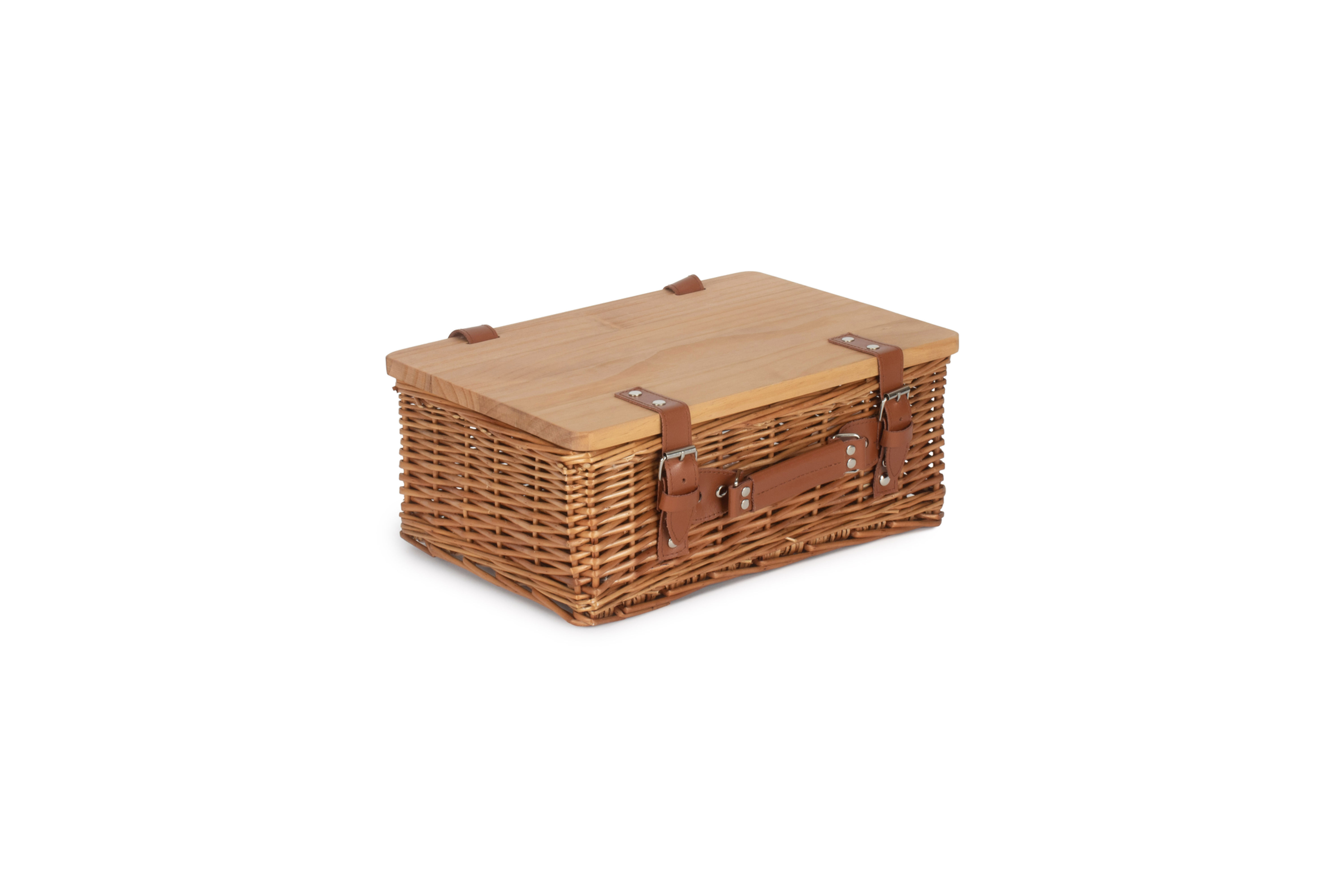 20 inch Double Steamed Hamper With Wooden Lid