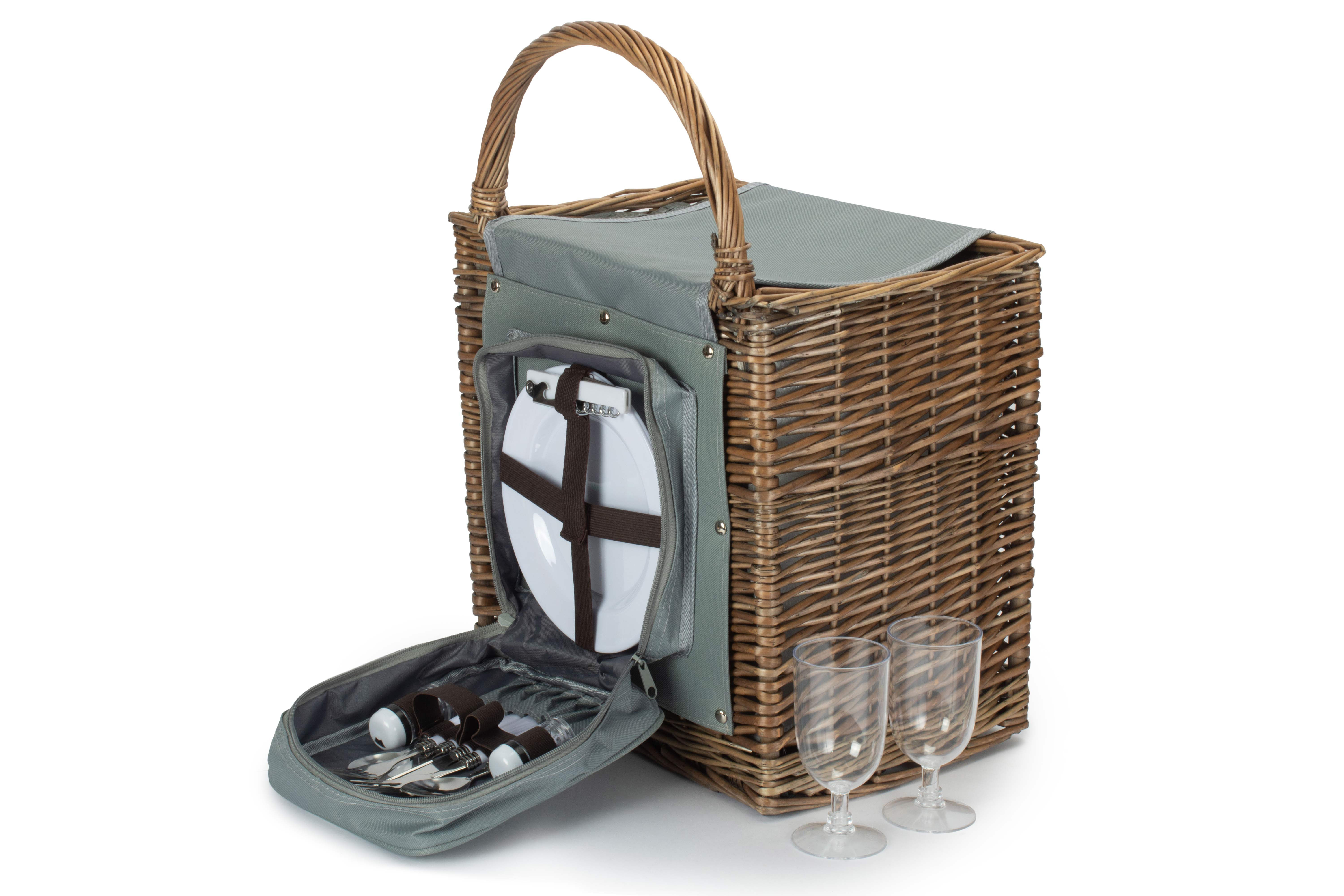 2 Person Fitted Willow Beach Chiller Hamper