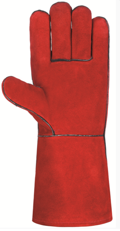 Miniatura: GUANTE SOLDADOR SERRAJE VACUNO LONGITUD 34 CM JOMIBA (12 PARES)