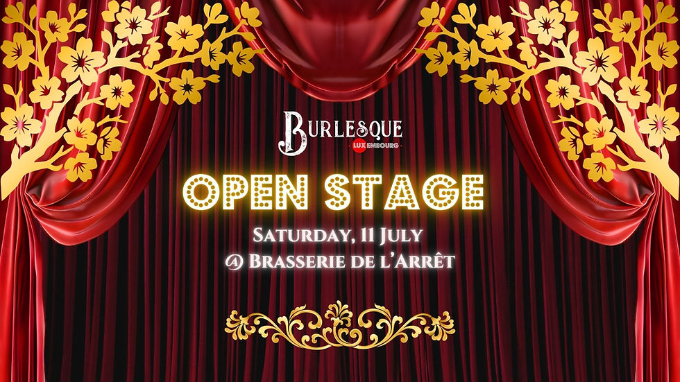 ***Sold Out***Summer Open Stage