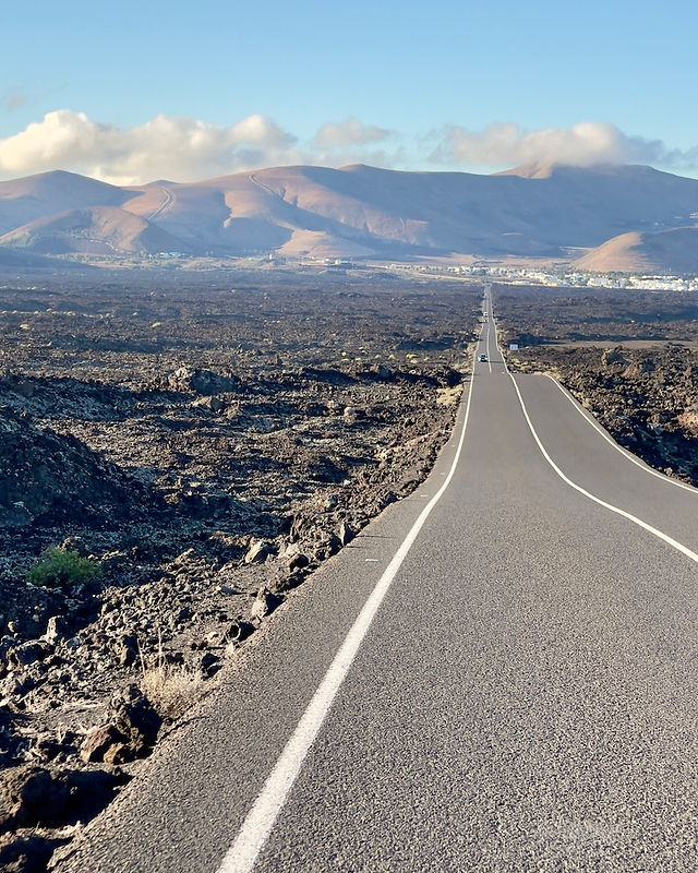 Droga do parku narodowego, Lanzarote