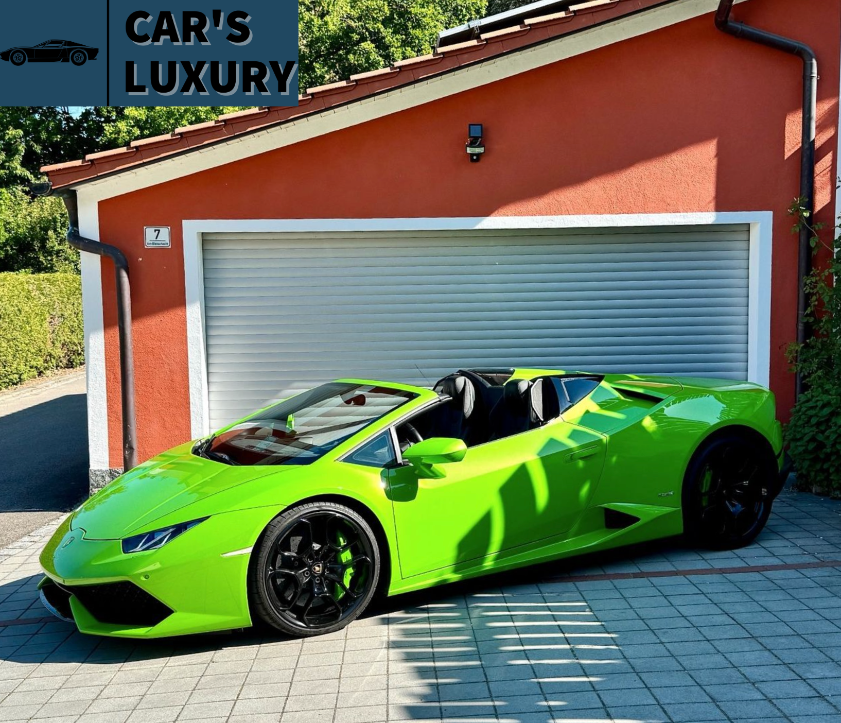 LAMBORGHINI HURACAN 610 ch SPYDER LP610 - 4 CAMERA - LIFT - PEARL EFFECT COLOR V