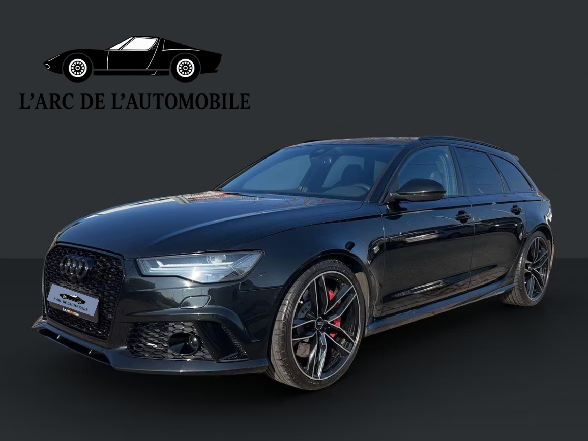 AUDI RS6 AVANT 4.0 V8 TFSI 560 ch QUATTRO TIPTRONIC -  2 EME MAIN - MATRIX LED