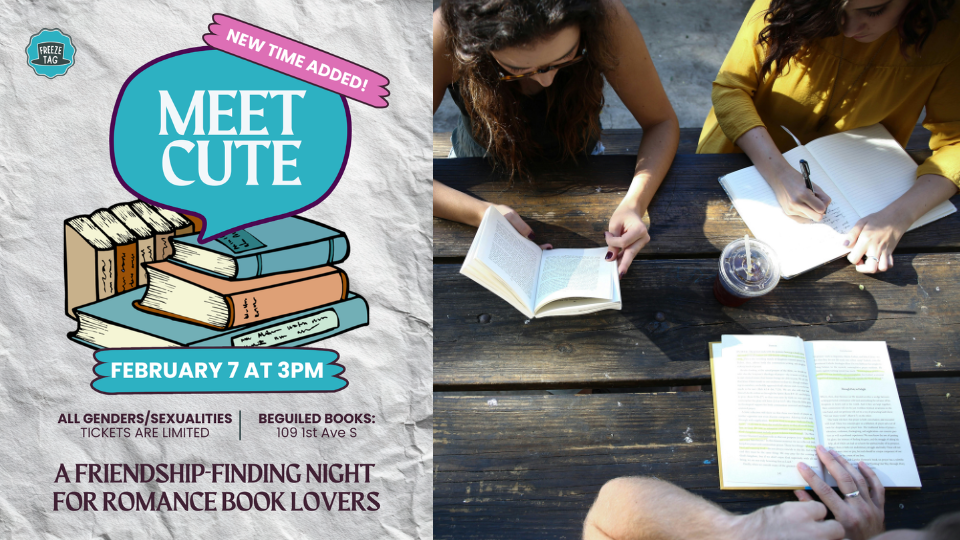 Meet Cute: A friendship-finding night for romance book lovers