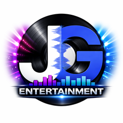 Vibrant JBG Entertainment logo design