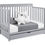 Thumbnail: Mercer 4-in-1 Convertible Crib with Storage Trundle Grey