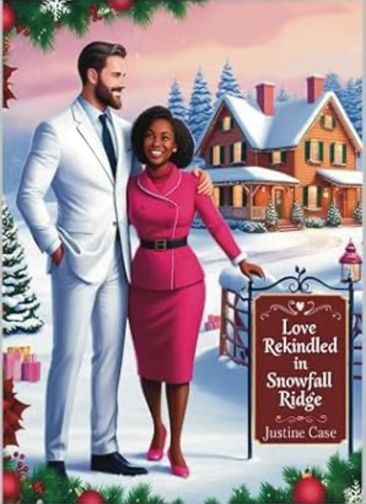 Love Rekindled In Snowfall Ridge Signed By Justine Case