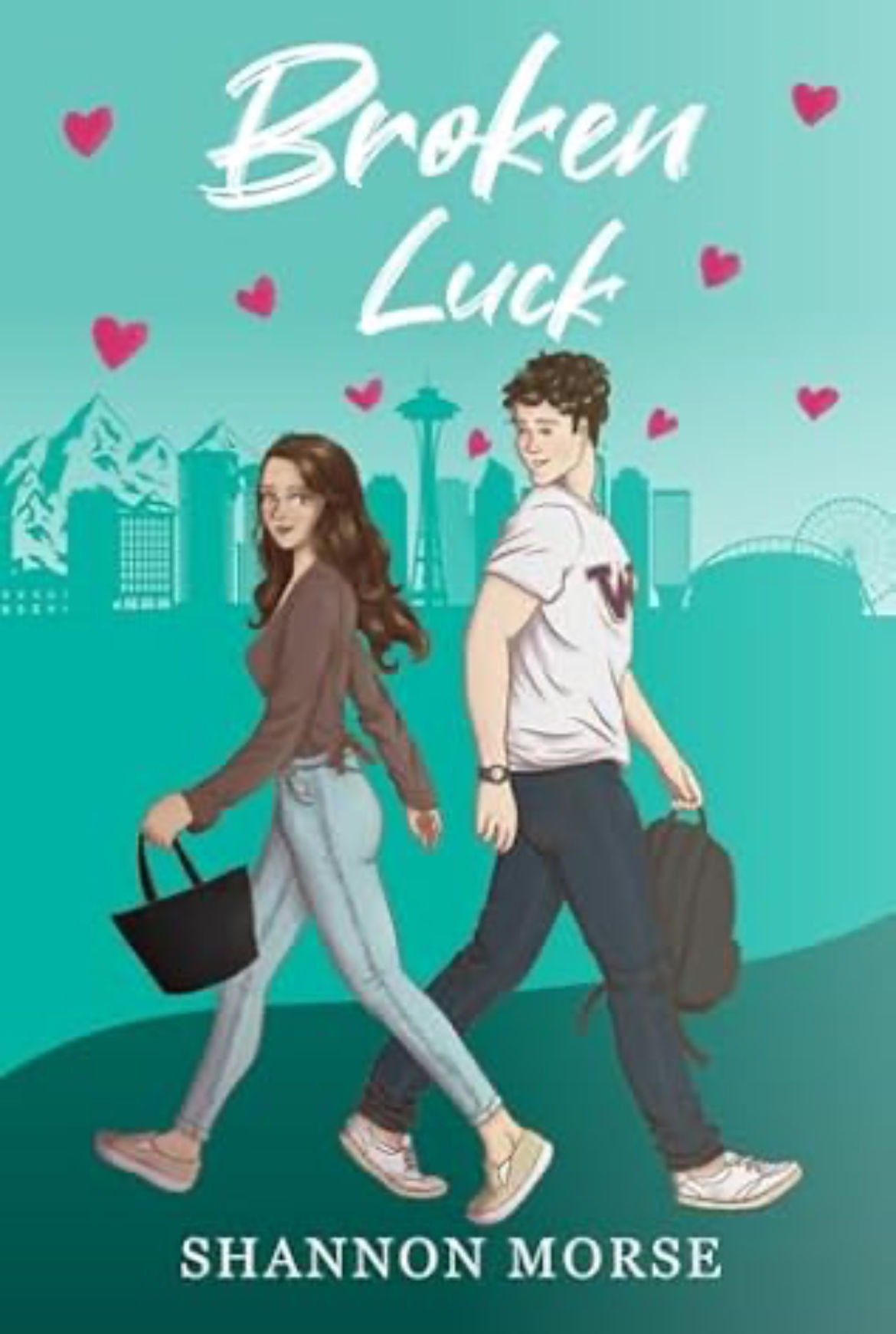 Broken Luck Signed by Shannon Morse paperback 