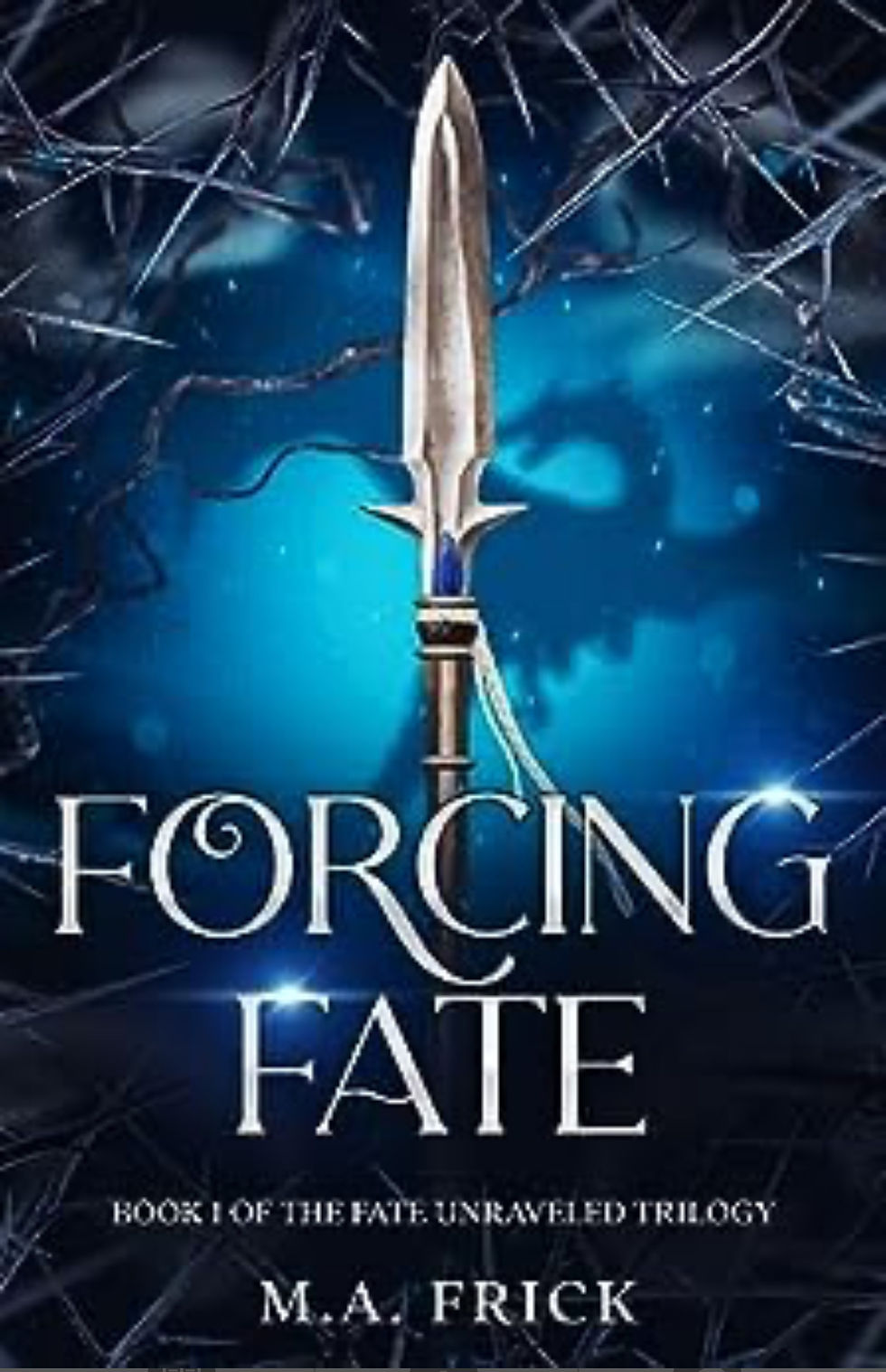 Forcing Fate: The Unraveled Trilogy Book 1 Signed by M.A. Frick paperback