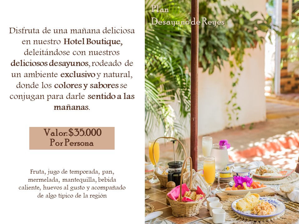 Desayuno en Hotel en Valledupar