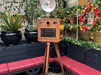 Vintage Tripod Photo Booth