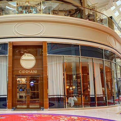 Cipriani-Upscale Italian Fine Dining- Exterior Of Las Vegas Location
