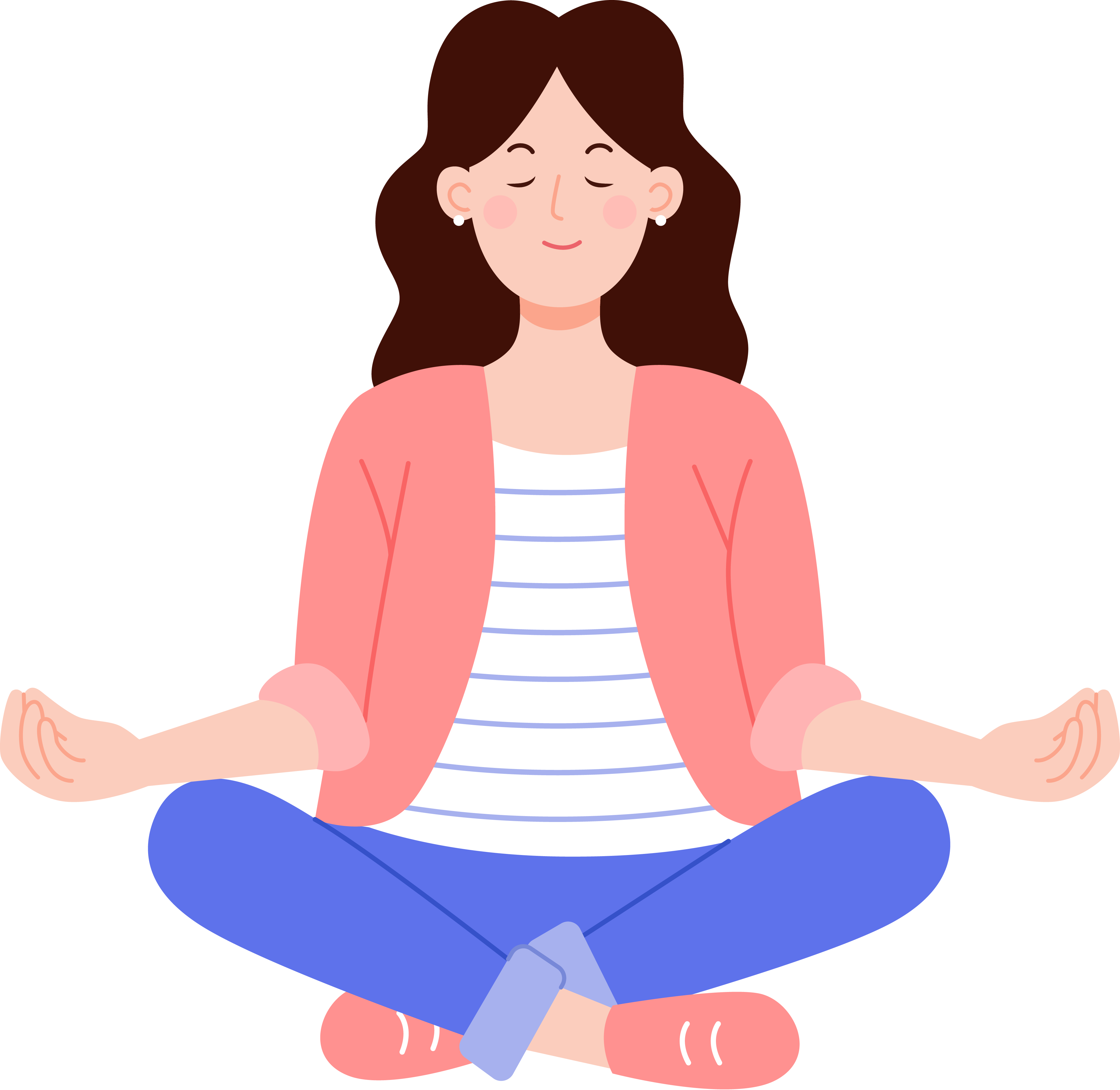 Gezonde volwassene visualisatie