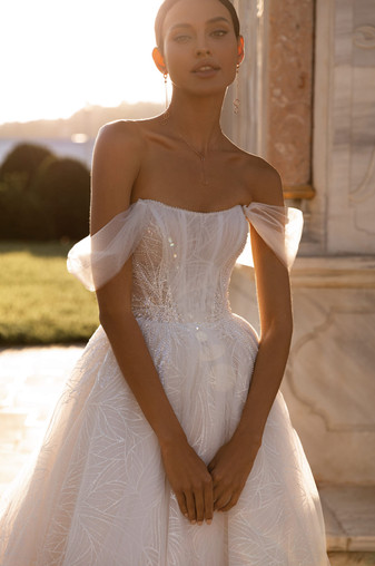 Luce Sposa Koragenkleid A-Line mit Prinzessinen Ärmel.jpeg