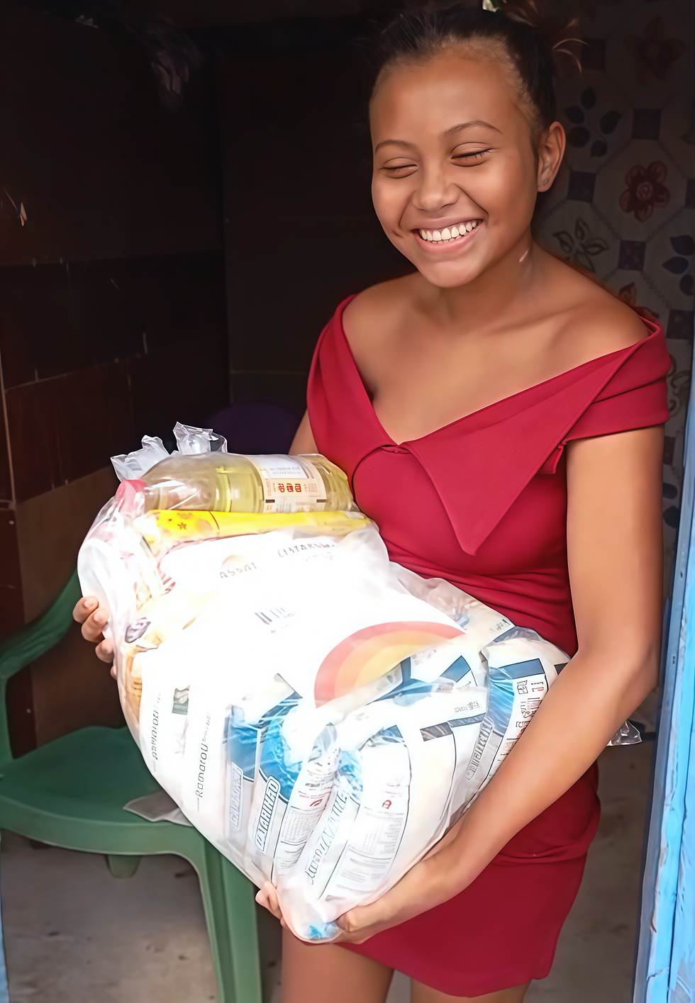Entrega de cesta básica