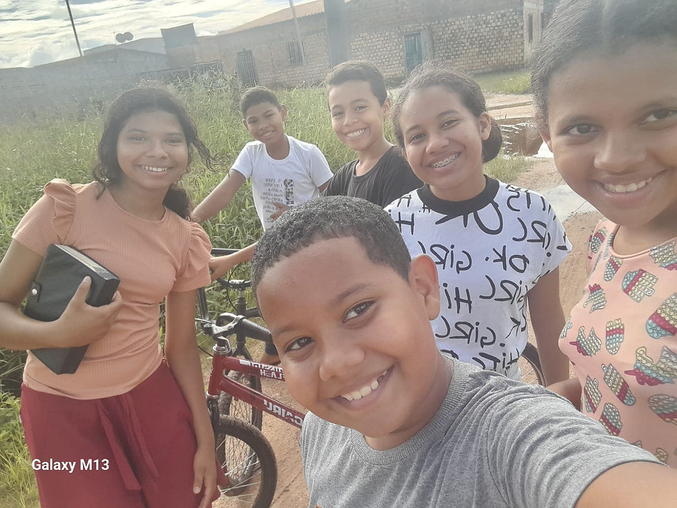 Crianças em Maracaçumé