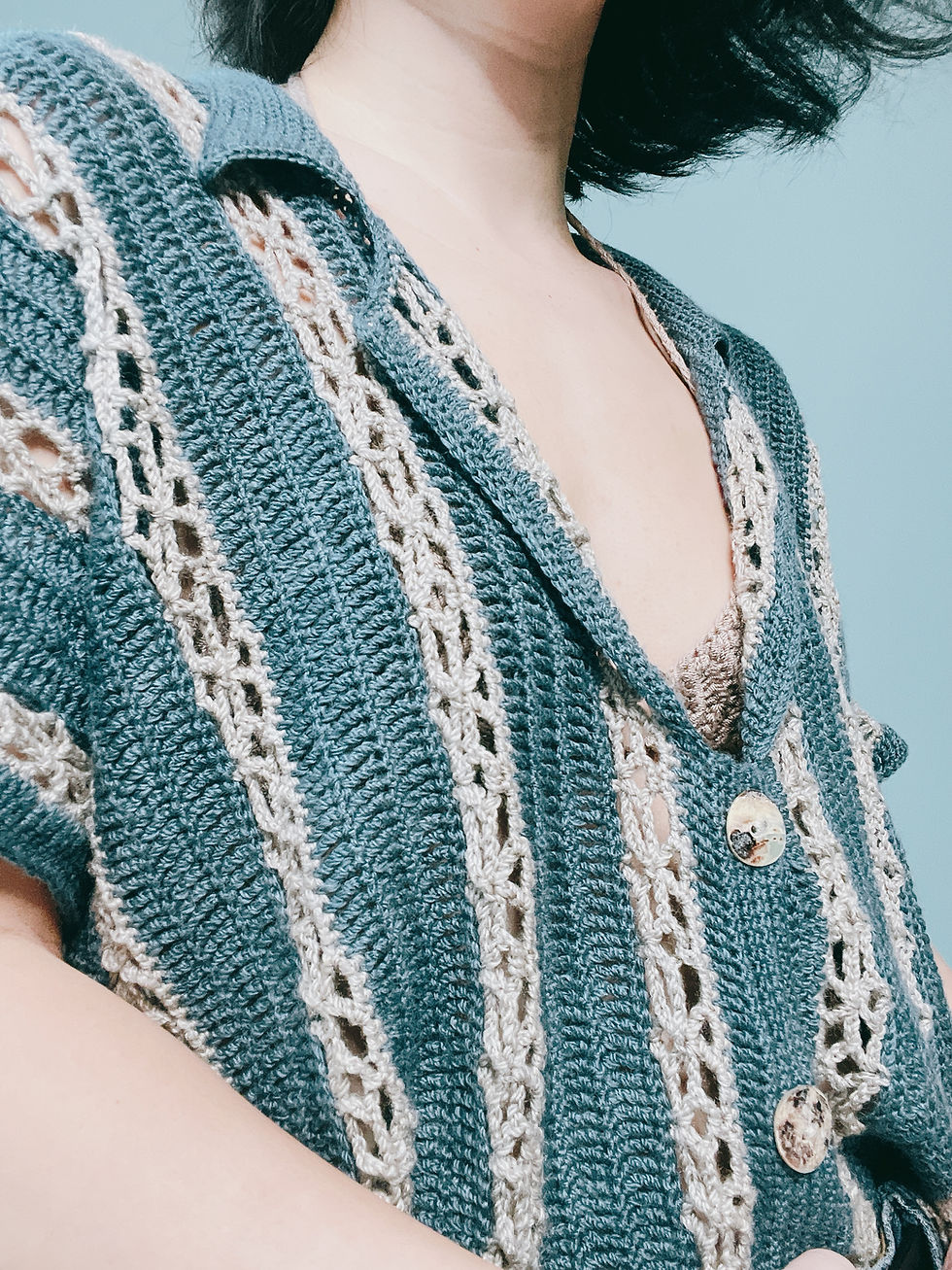 縮圖：Calad Shirt - PDF Crochet Pattern