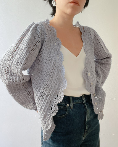 Elowen Cardigan - PDF Crochet Pattern | Jess'RootKnots