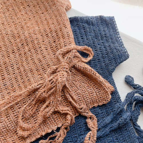 Selene Wrap Top PDF Crochet Pattern Jess'RootKnots