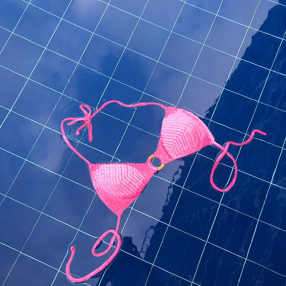 Thumbnail: Ripple Bikini Top - PDF Crochet Pattern